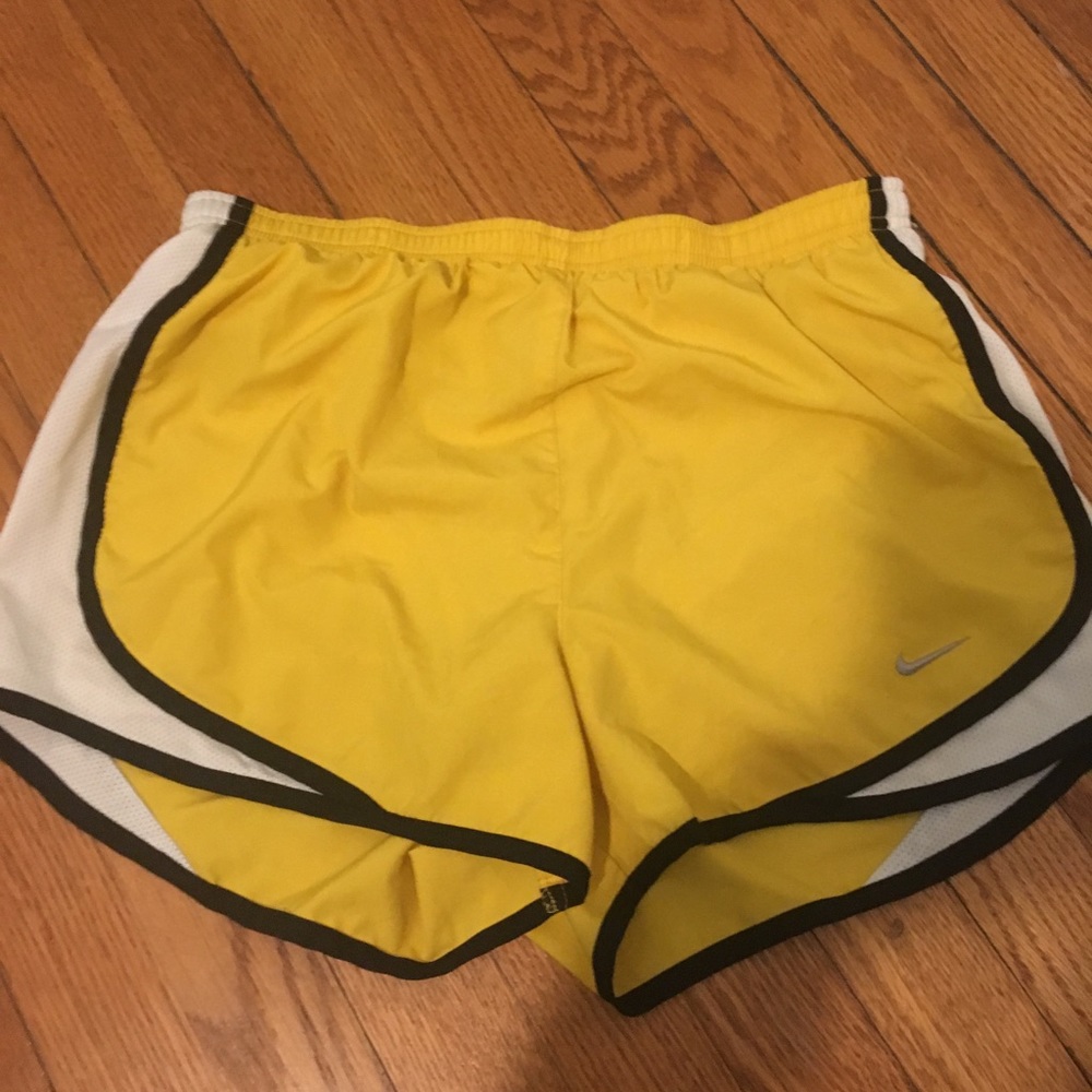Yellow Nike Shorts